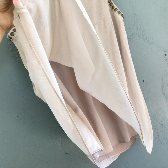 Kathy Van Zeeland Studded Detail Brown Tank Size Large - Picture 4 of 5